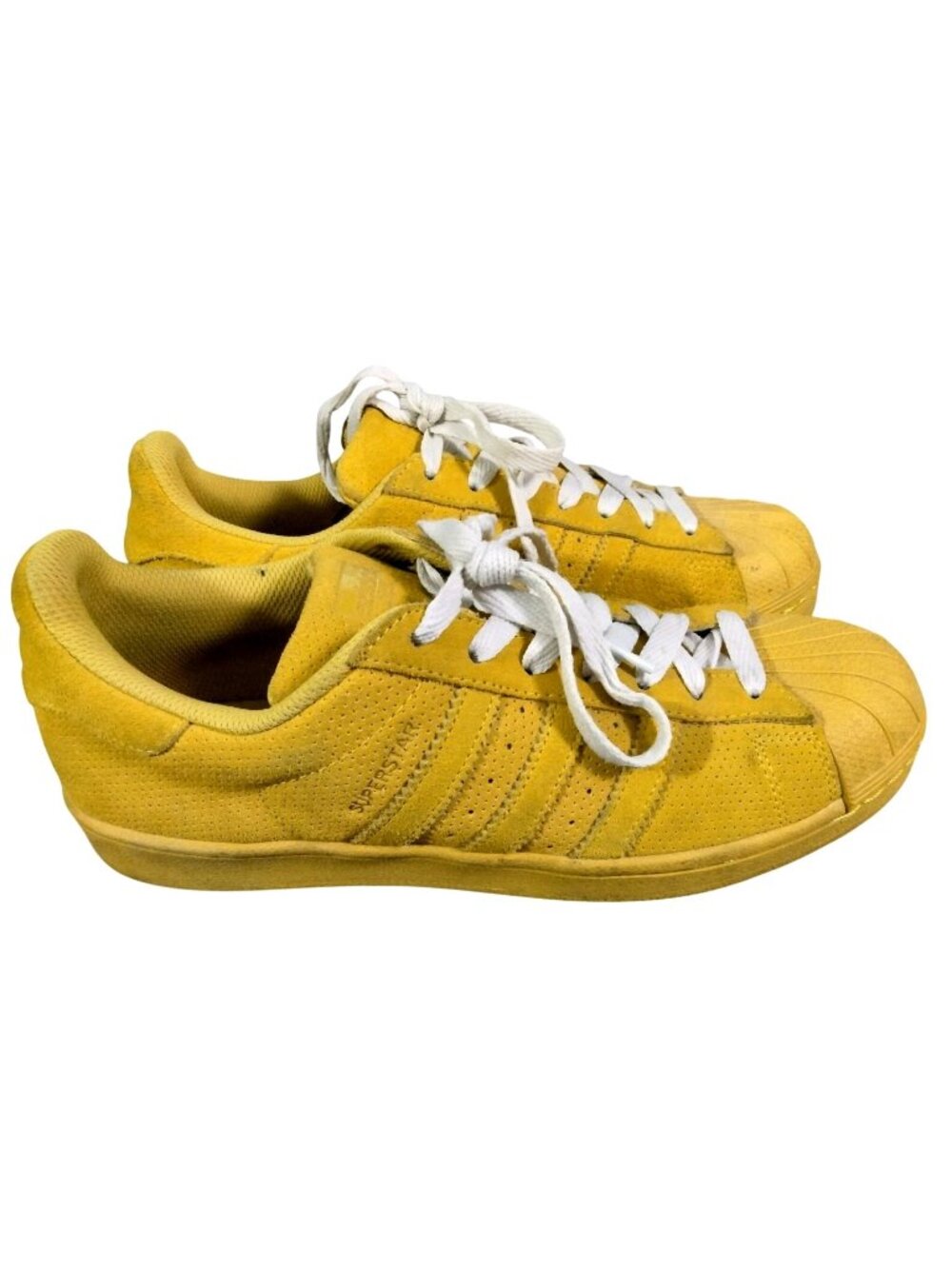 Adidas Superstar RT Equipment Yellow Leather Cap Toe Men's Sz 9 Old School